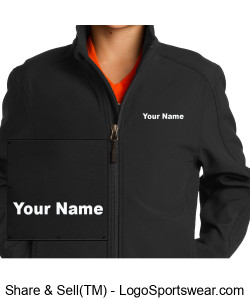 Port Authority Youth Core Soft Shell Jacket Design Zoom